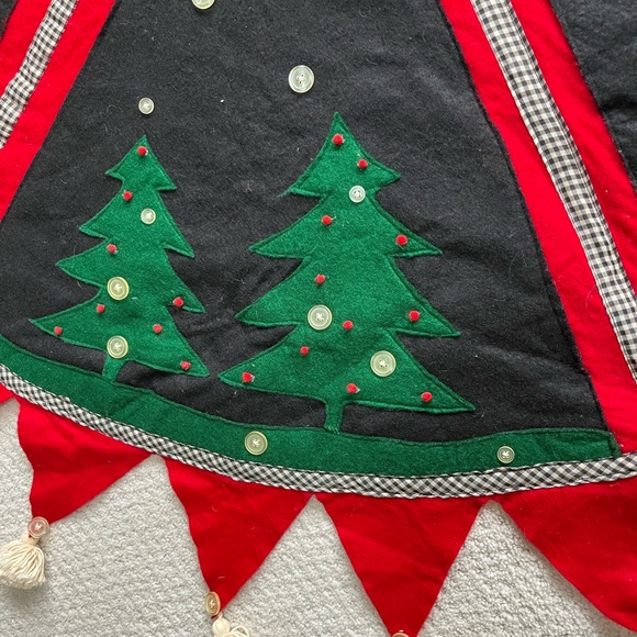 SLAH Large reversible Tree Skirt - Picture 4 of 5